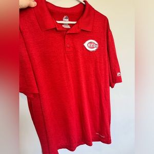 Mens CINCINNATI REDS polo XL